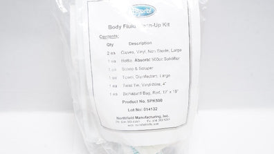 Northfield SPK500 Body Fluid Clean-Up Kit